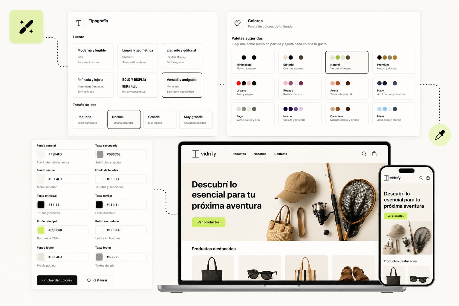 Diseño personalizable